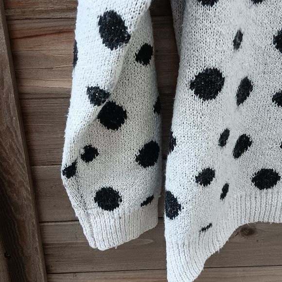 Cozy Casuals Polka Dotted Sweater Size 3X - Picture 3 of 7